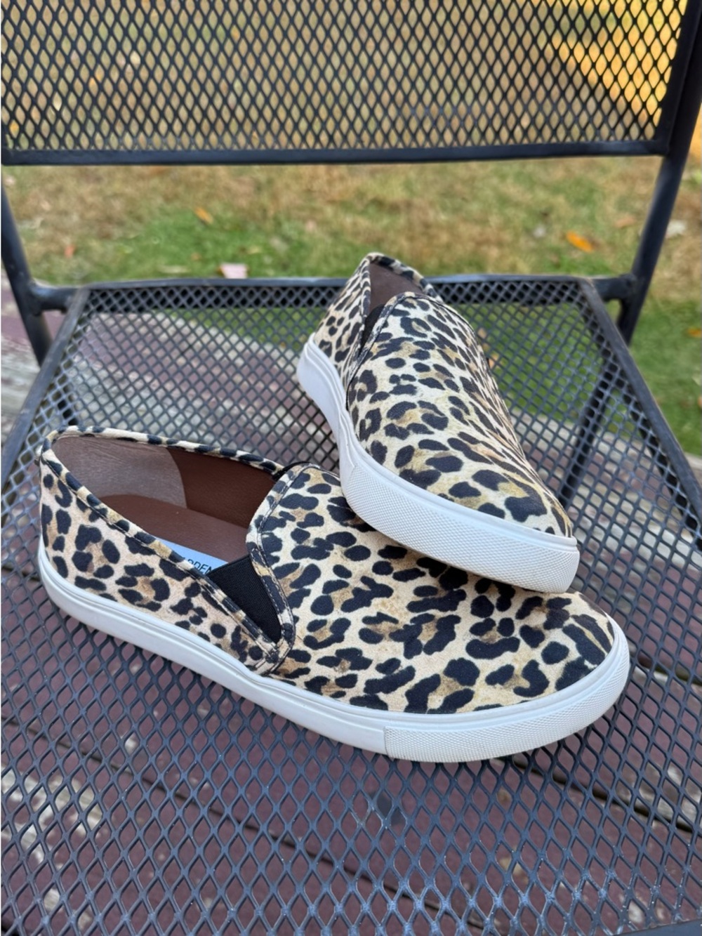 Steve Madden Leopard Slip-On Sneakers | Women’s Size [9.5] | Animal Print